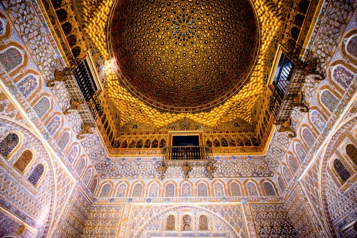 Parte superior del Alcazar de Sevilla