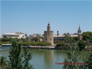 Torre del Oro y el Guadalquivir