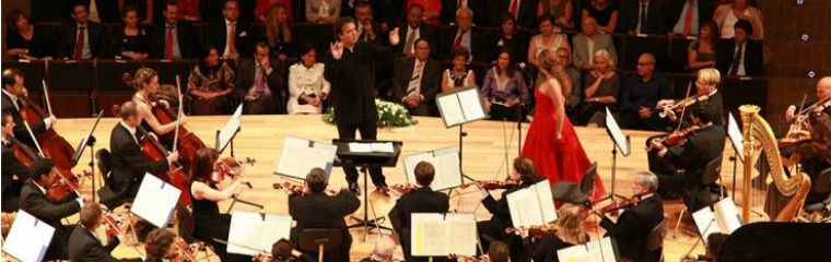 concierto en un auditorio