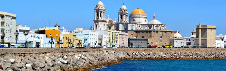 casas de colores en Cádiz