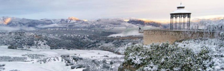 la Sierra de Ronda nevada